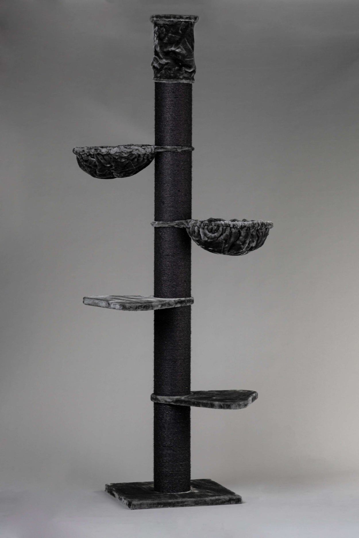 Big Cat Tower Blackline Dark Grey