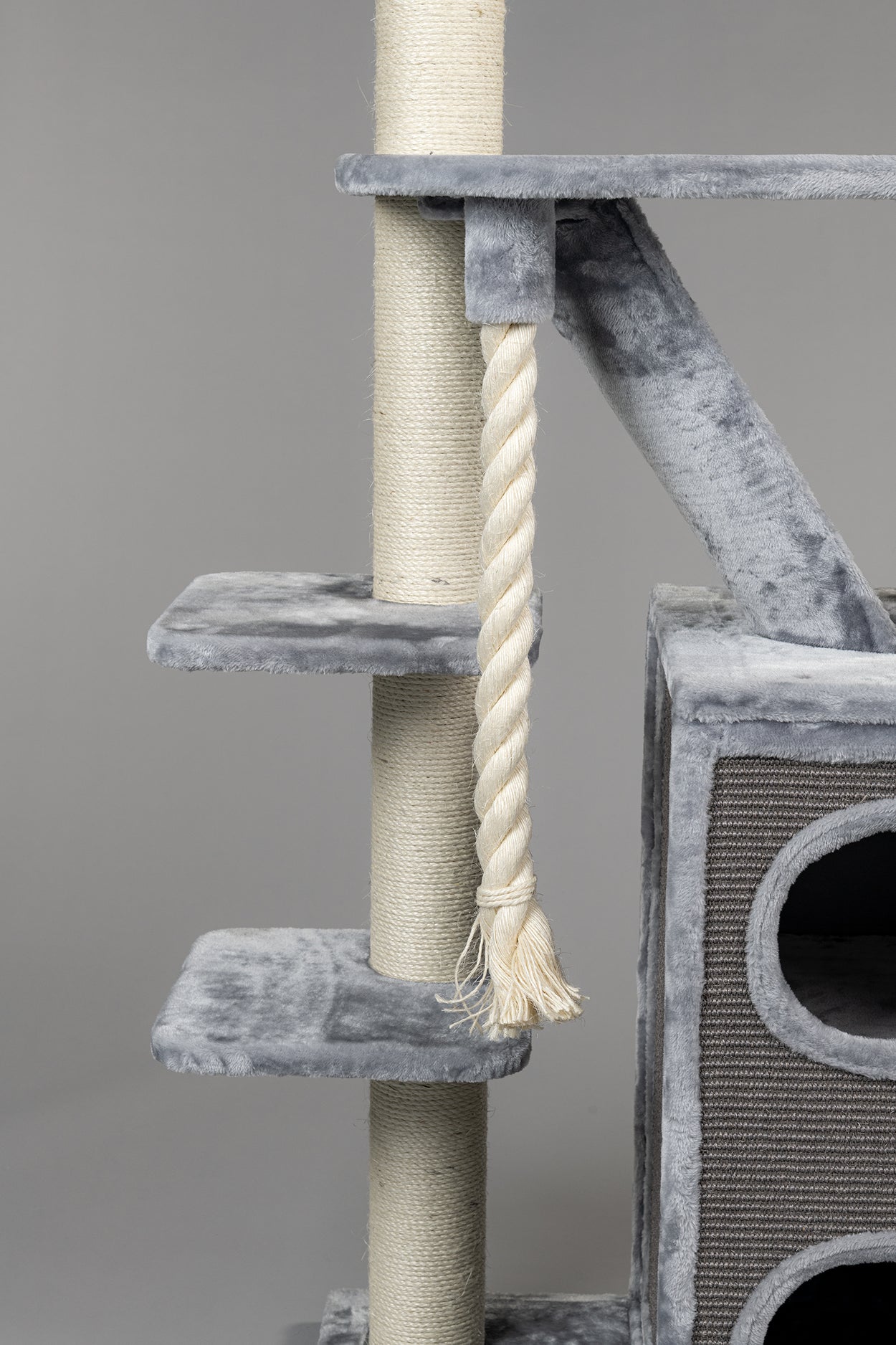 Cat Condo Light Grey