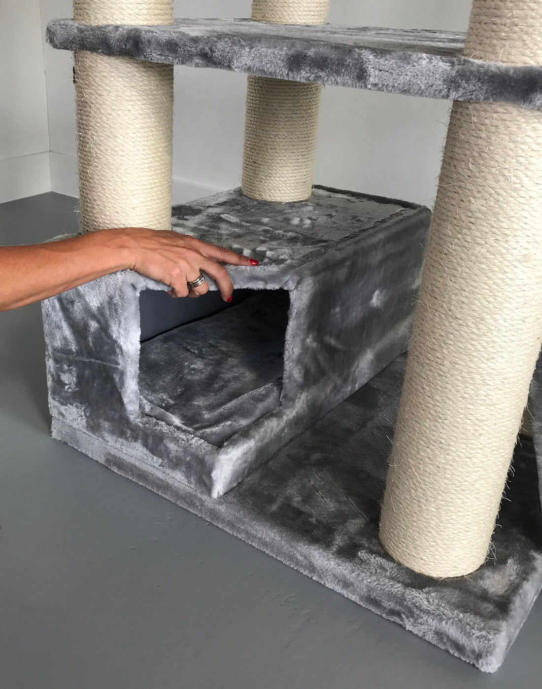 Corner Cat XXL Light Grey