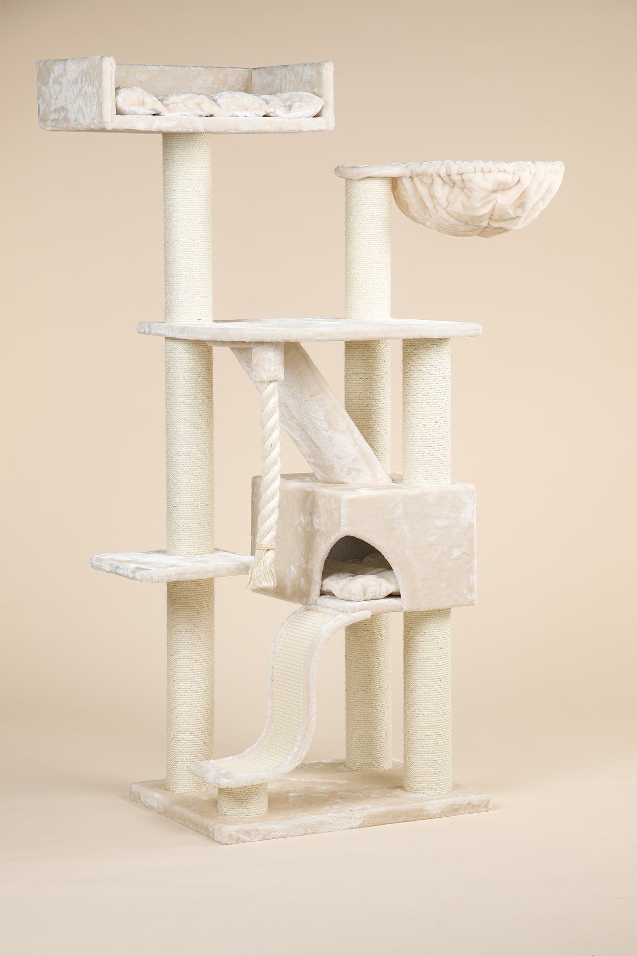 Cat Mansion Beige