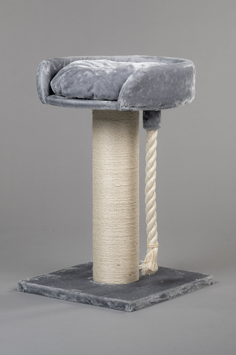 Cat Tree for large cats Queensplace XXL (Light Grey) CatTreeKing USA
