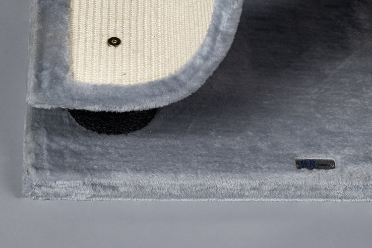 Cat Mansion Blackline Light Grey