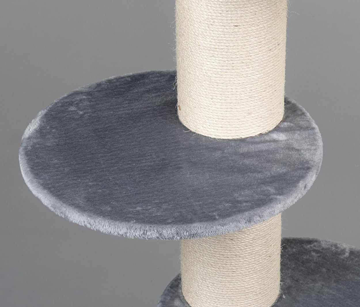 Round step Light Grey, Maine Coon Sleeper round step Light Grey (for 5, 6 or 8 inch poles)