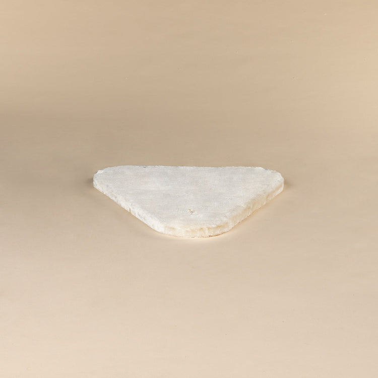 Large, Beige Lying Area Step Triangular (for 5, 6 or 8 inch poles)