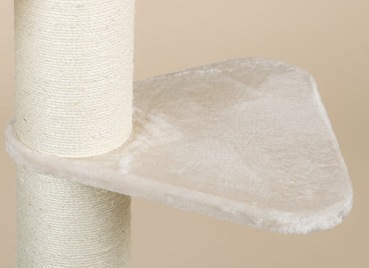 Large, Beige Lying Area Step Triangular (for 5, 6 or 8 inch poles)