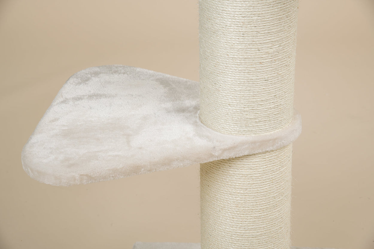 Large, Beige Lying Area Step Triangular (for 5, 6 or 8 inch poles)