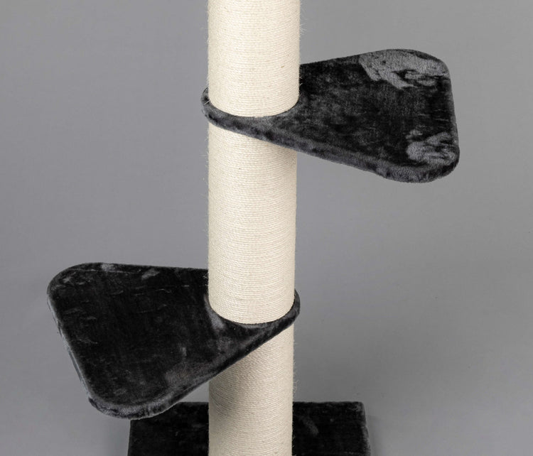 Large, Dark Grey Lying Area Step Triangular (for 5, 6 or 8 inch poles)