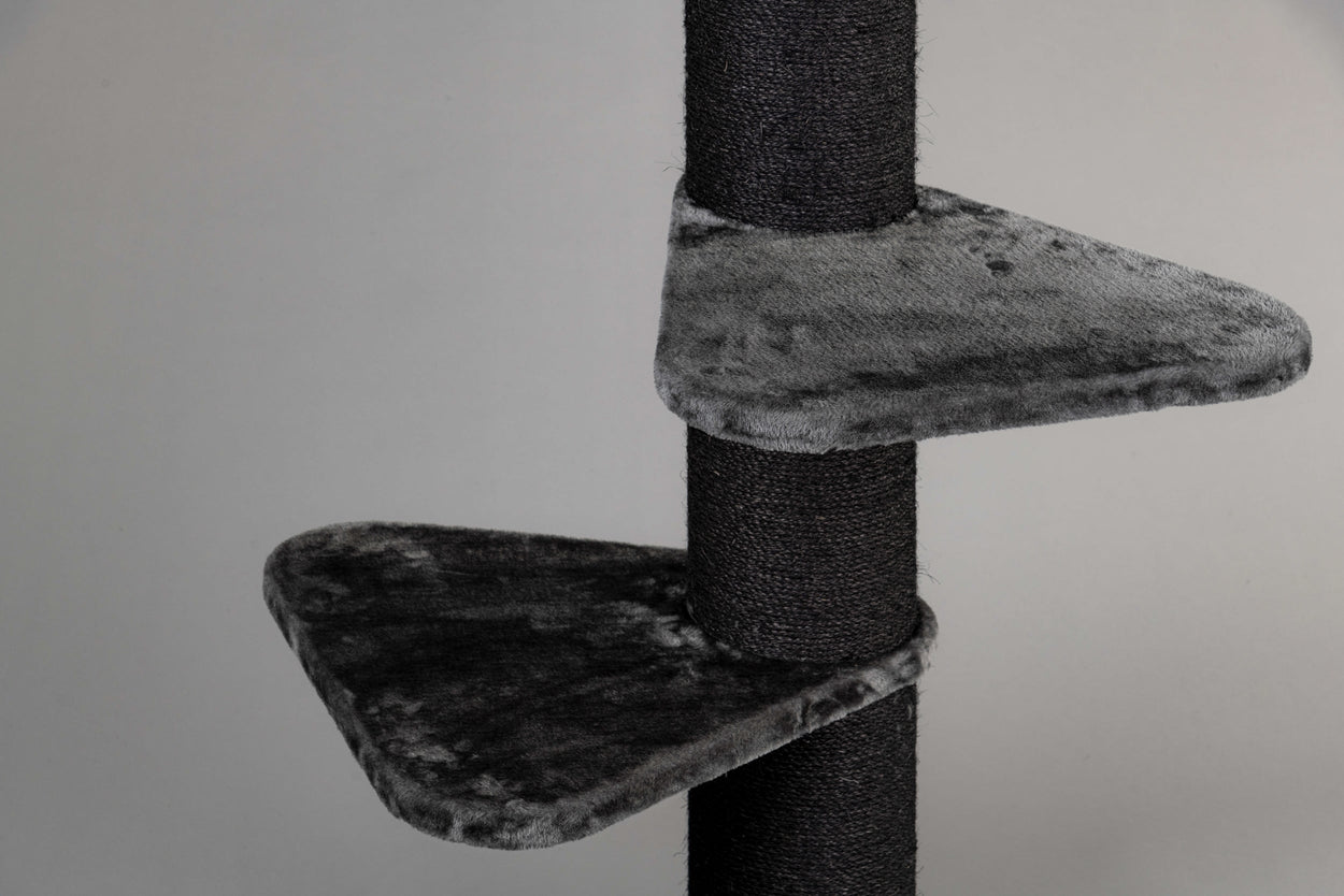 Large, Dark Grey Lying Area Step Triangular (for 5, 6 or 8 inch poles)