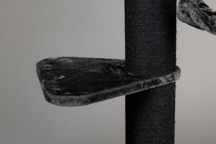 Large, Dark Grey Lying Area Step Triangular (for 5, 6 or 8 inch poles)