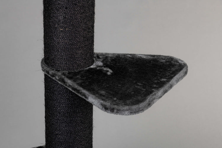 Large, Dark Grey Lying Area Step Triangular (for 5, 6 or 8 inch poles)