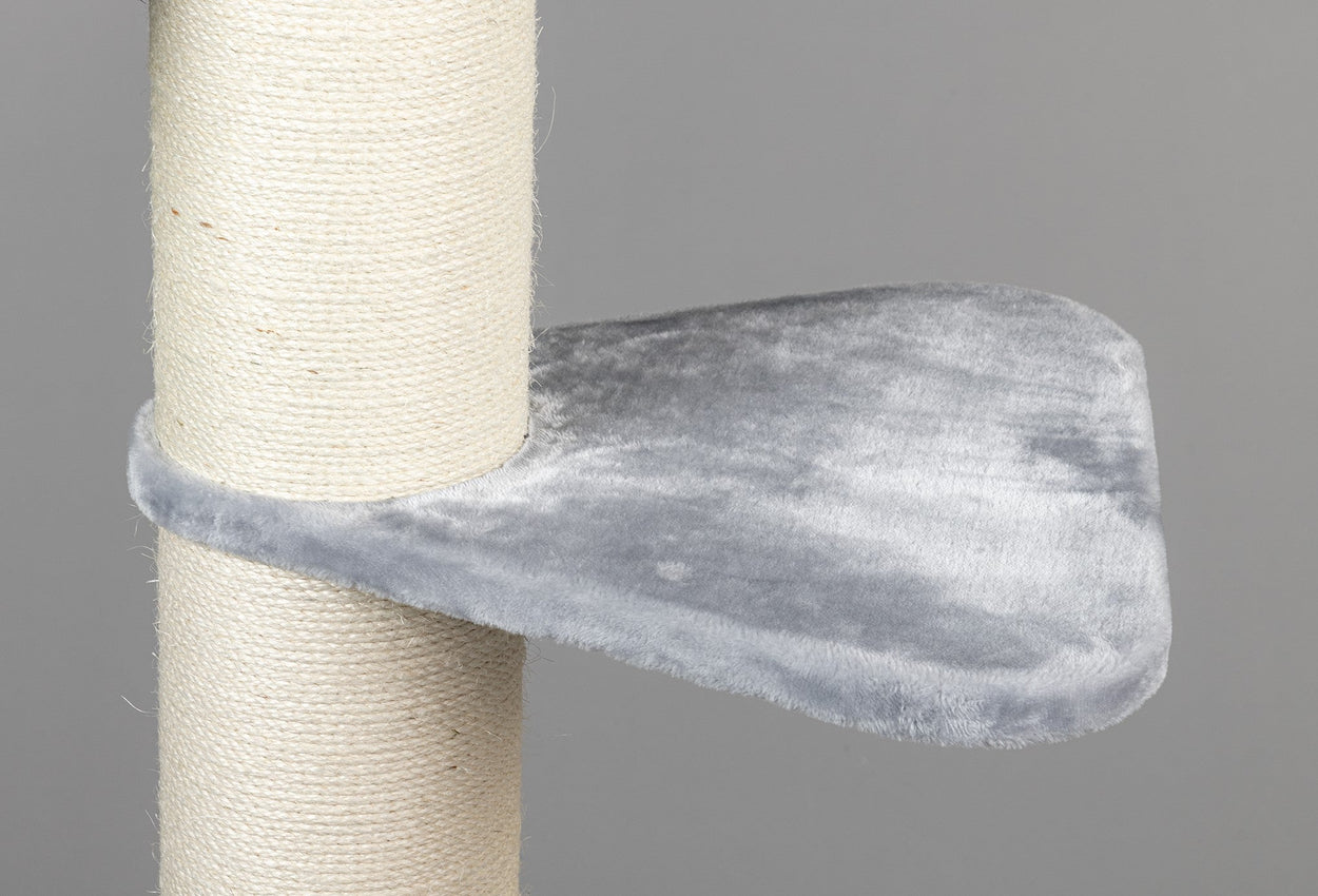 Large, Light Grey Lying Area Step Triangular (for 5, 6 or 8 inch poles)