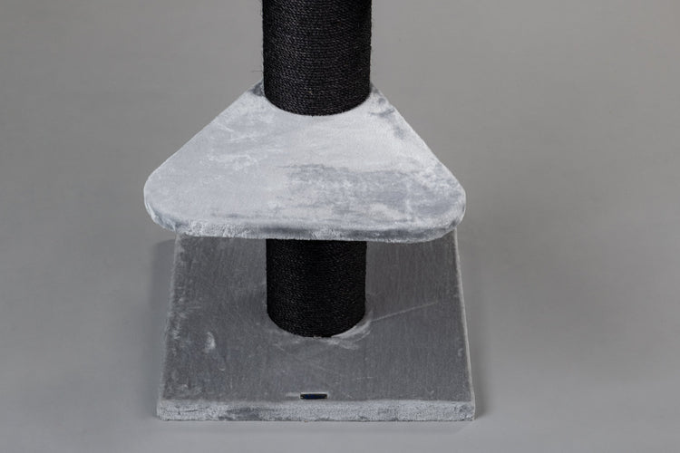 Large, Light Grey Lying Area Step Triangular (for 5, 6 or 8 inch poles)