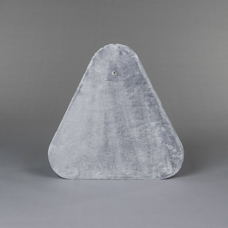 Large, Light Grey Lying Area Step Triangular (for 5, 6 or 8 inch poles)
