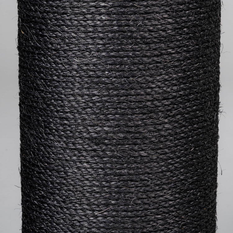 Sisal Pole 12 inch x 8 inchØ - M10 (Blackline)