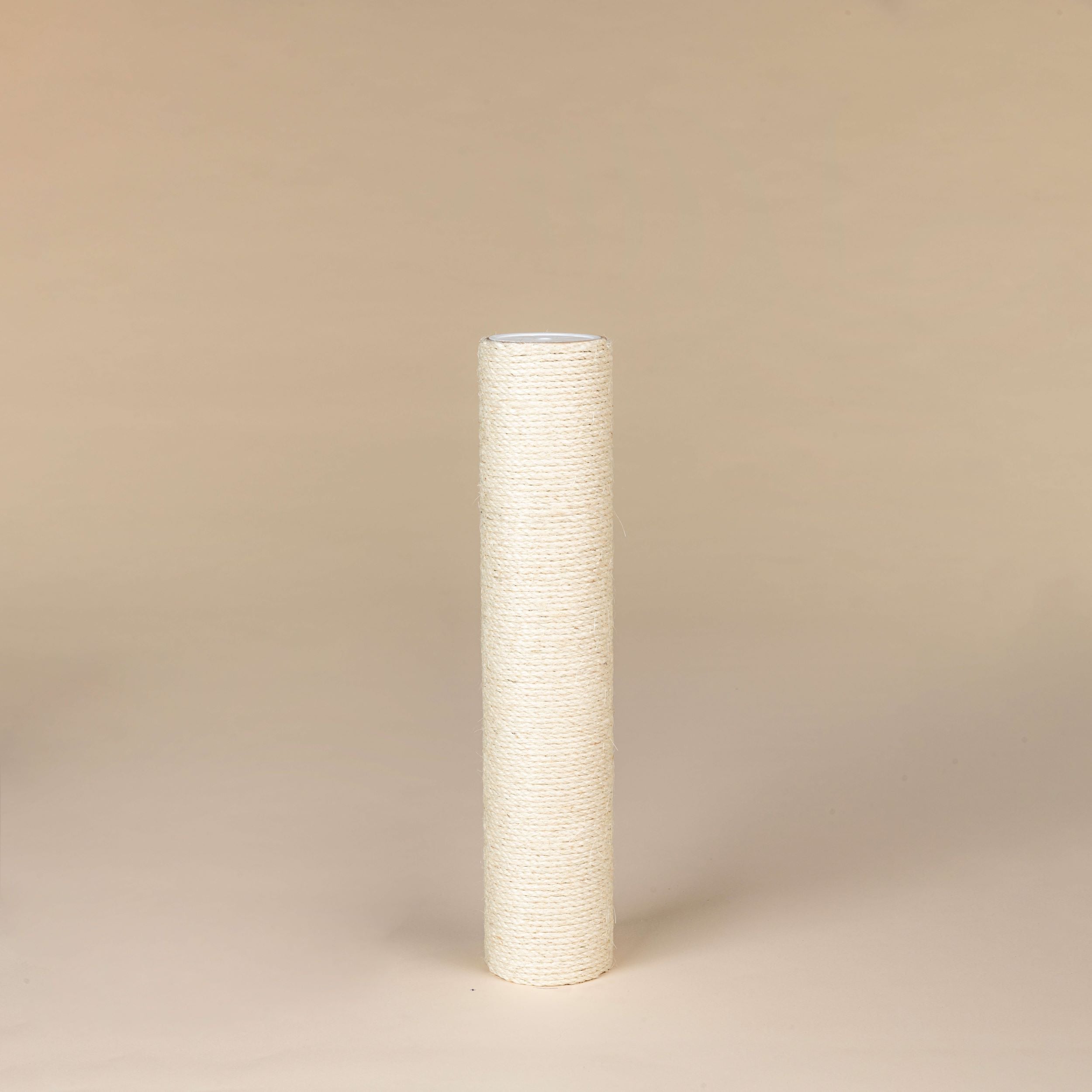 Cream Sisal Pole 23x5 inch M8 - Cat Tree Component Cat Tree King