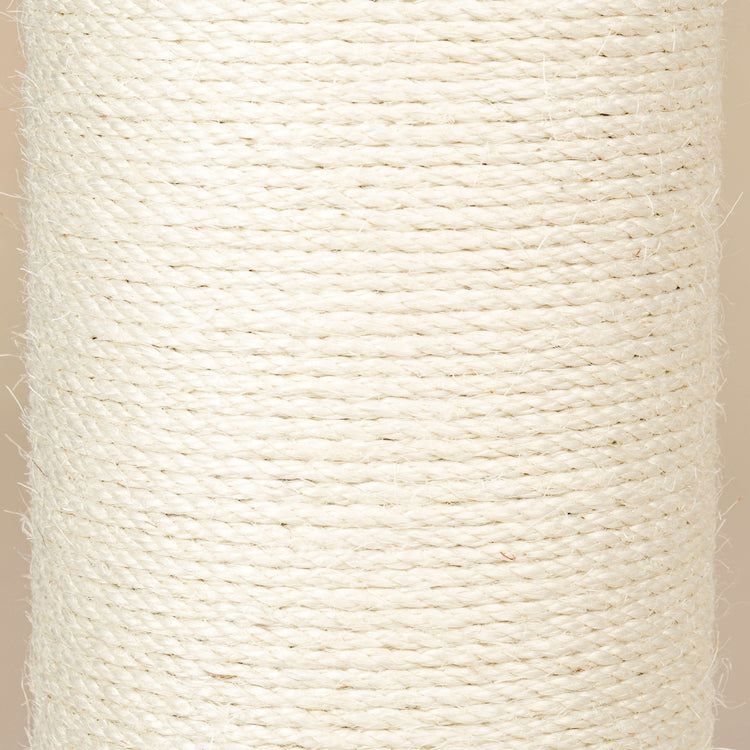Sisal Pole 16 inch x 8 inchØ - M10 (Beige)