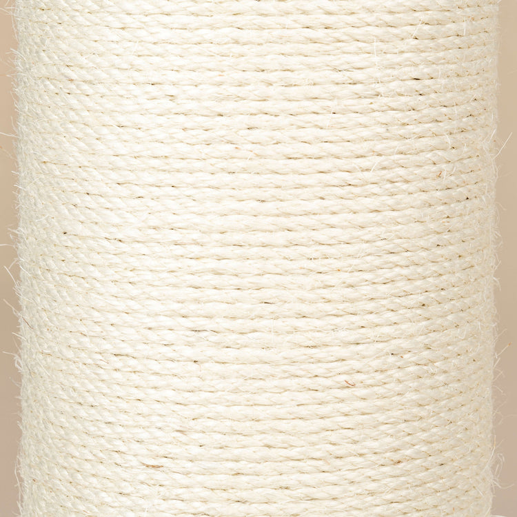 Sisal Pole 20 inch x 8 inchØ - M10 (Beige)