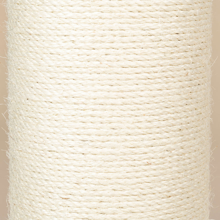 Sisal Pole 31 inch x 8 inchØ - M10 (Beige)