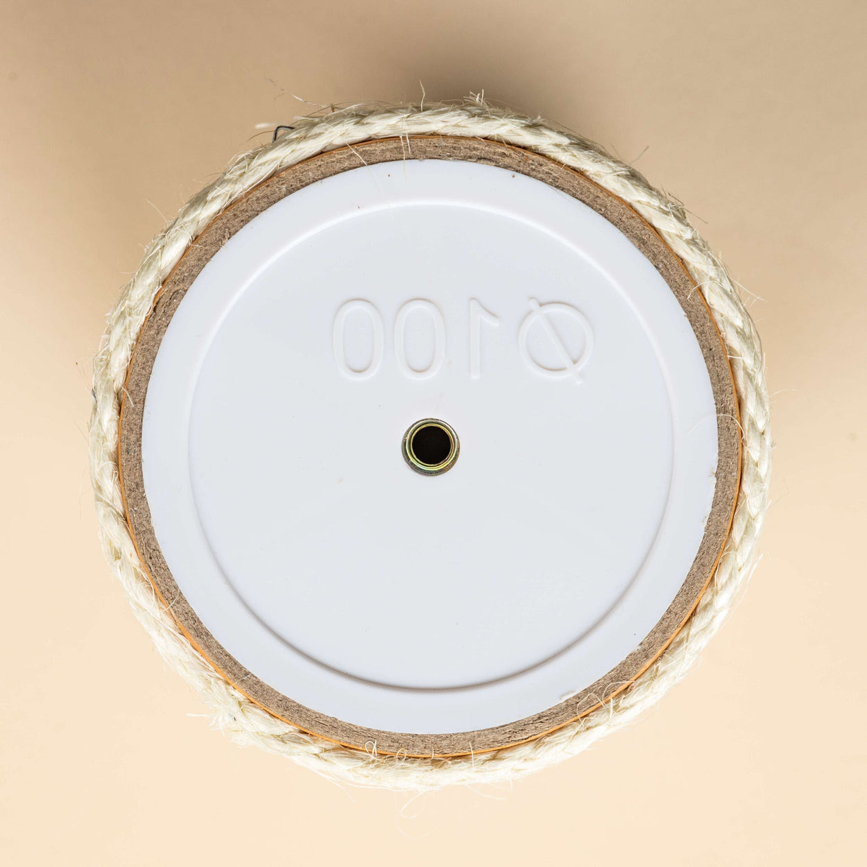 Sisal Pole 7 inch x 5 inchØ - M8 (Beige)