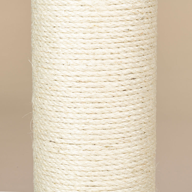 Sisal Pole 8 inch x 6 inchØ - M8 (Beige)