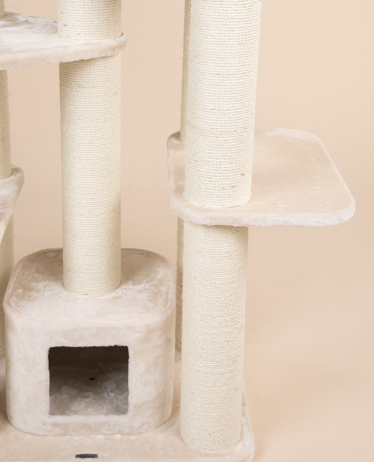 Middle Panel Beige, Cat Empire 24 x 16 inch