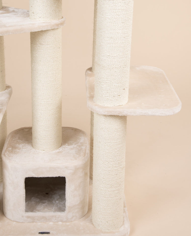 Middle Panel Beige, Cat Empire 24 x 16 inch