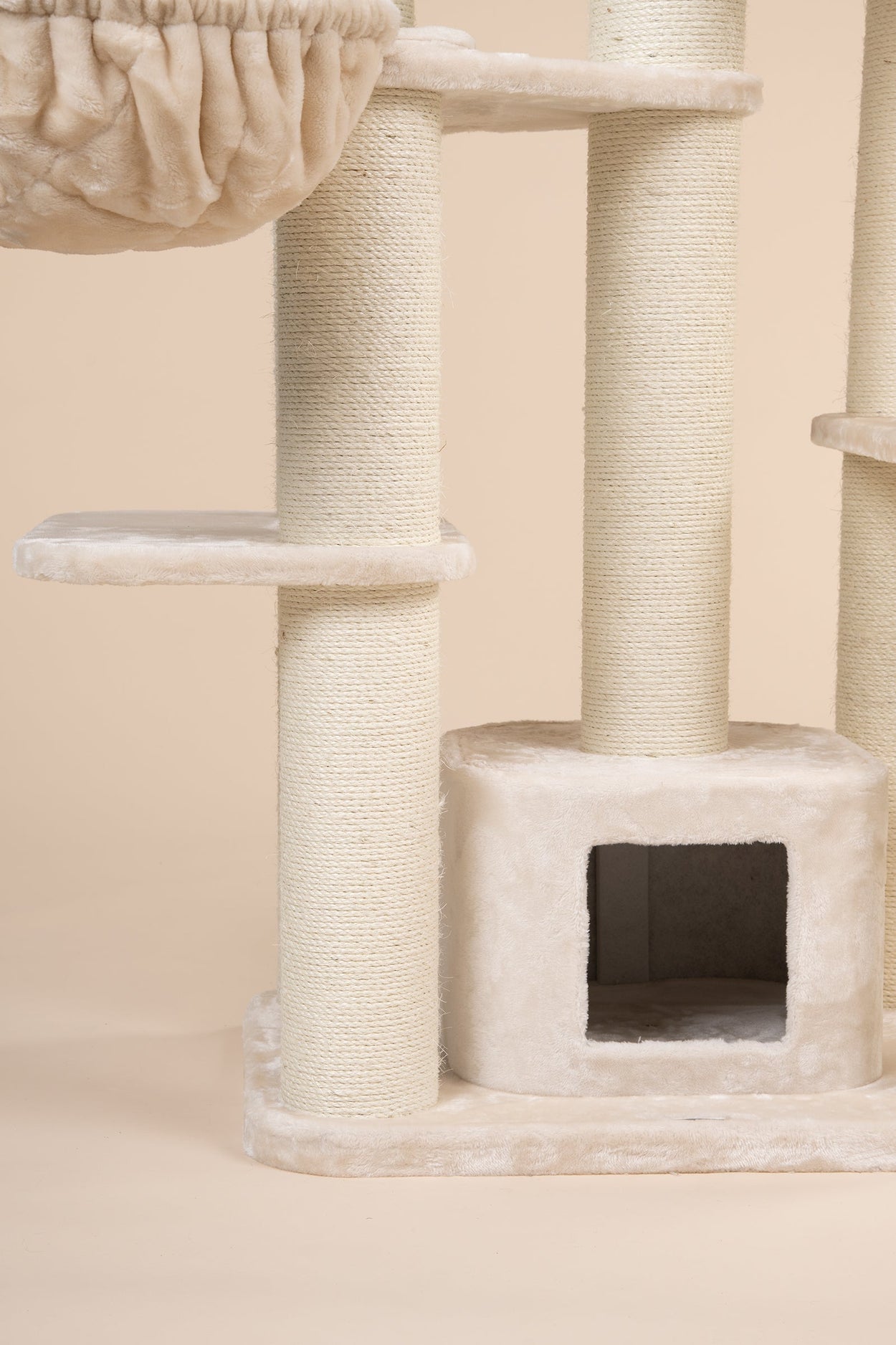 Middle Panel Beige, Cat Empire 24 x 16 inch