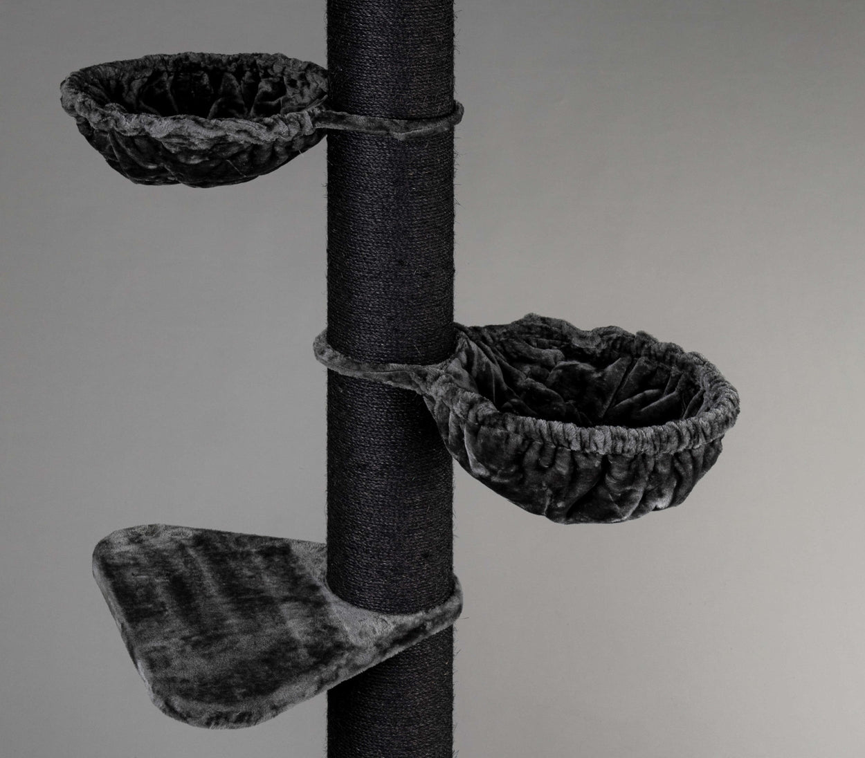 Hammock 18 inch diameter for 8 inch pole Dark Grey