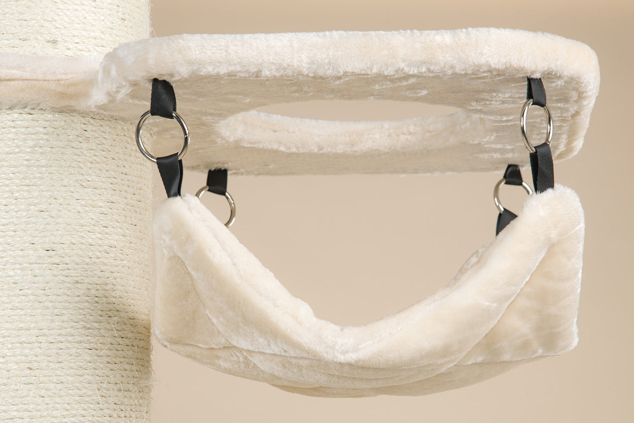 Large, Cream Crown Hammock (for 5, 6 or 8 inch poles)