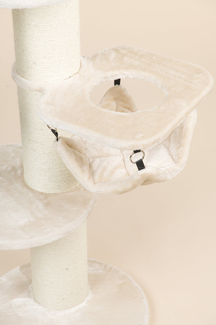 Large, Cream Crown Hammock (for 5, 6 or 8 inch poles)