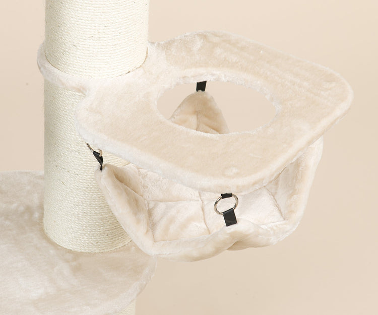 Large, Cream Crown Hammock (for 5, 6 or 8 inch poles)
