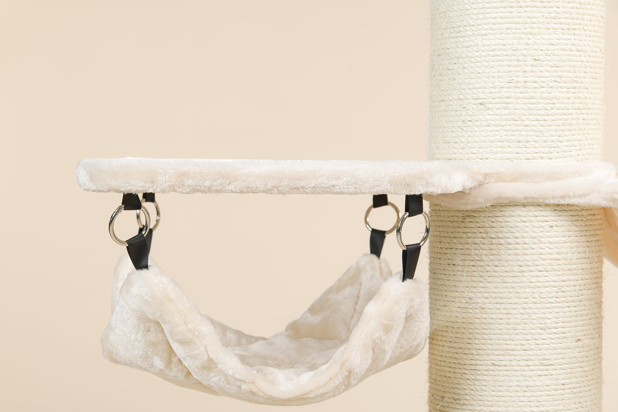 Large, Cream Crown Hammock (for 5, 6 or 8 inch poles)