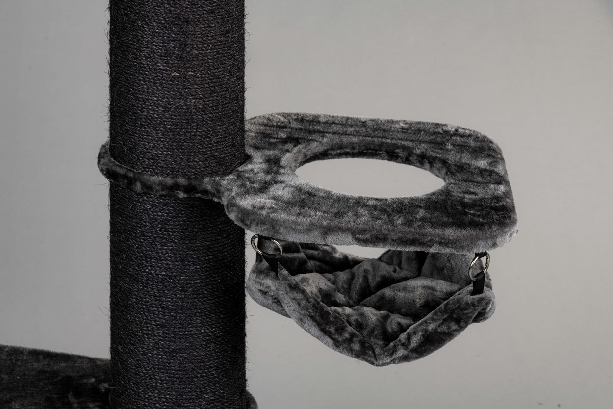 Large, Dark Grey Crown Hammock (for 5, 6 or 8 inch poles)