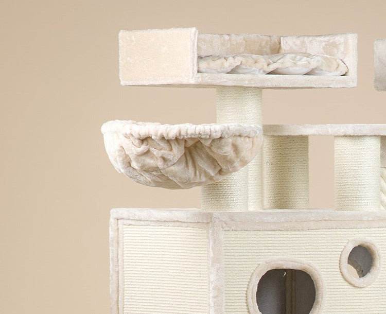 Rectangular top bed beige (24x17x6inch) without cushion