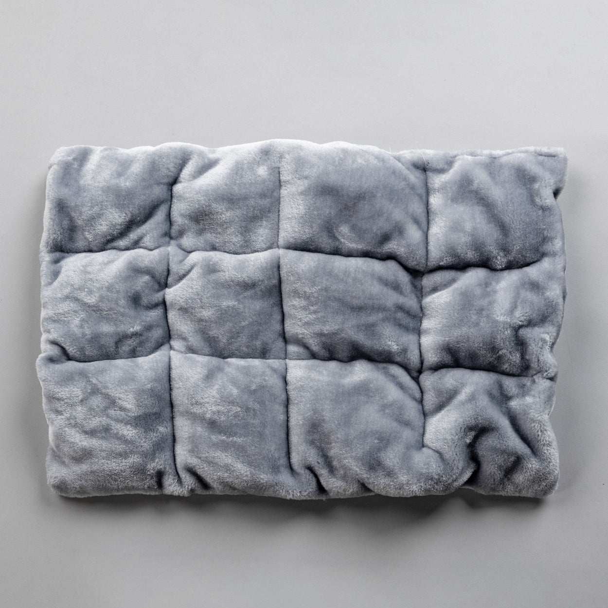 Cushion for rectangular top bed light grey (bed = 24x17x6inch)