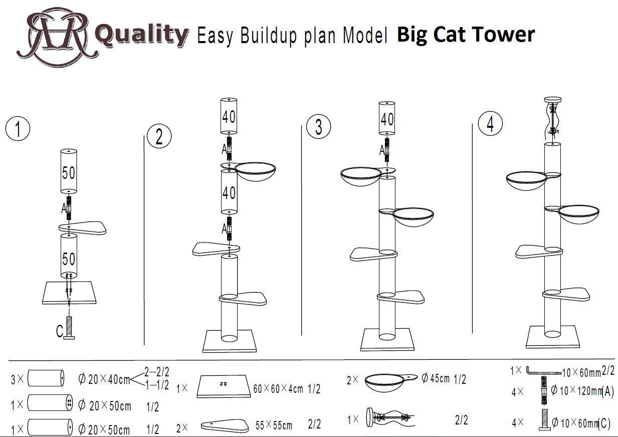 Cat hot sale tower plans