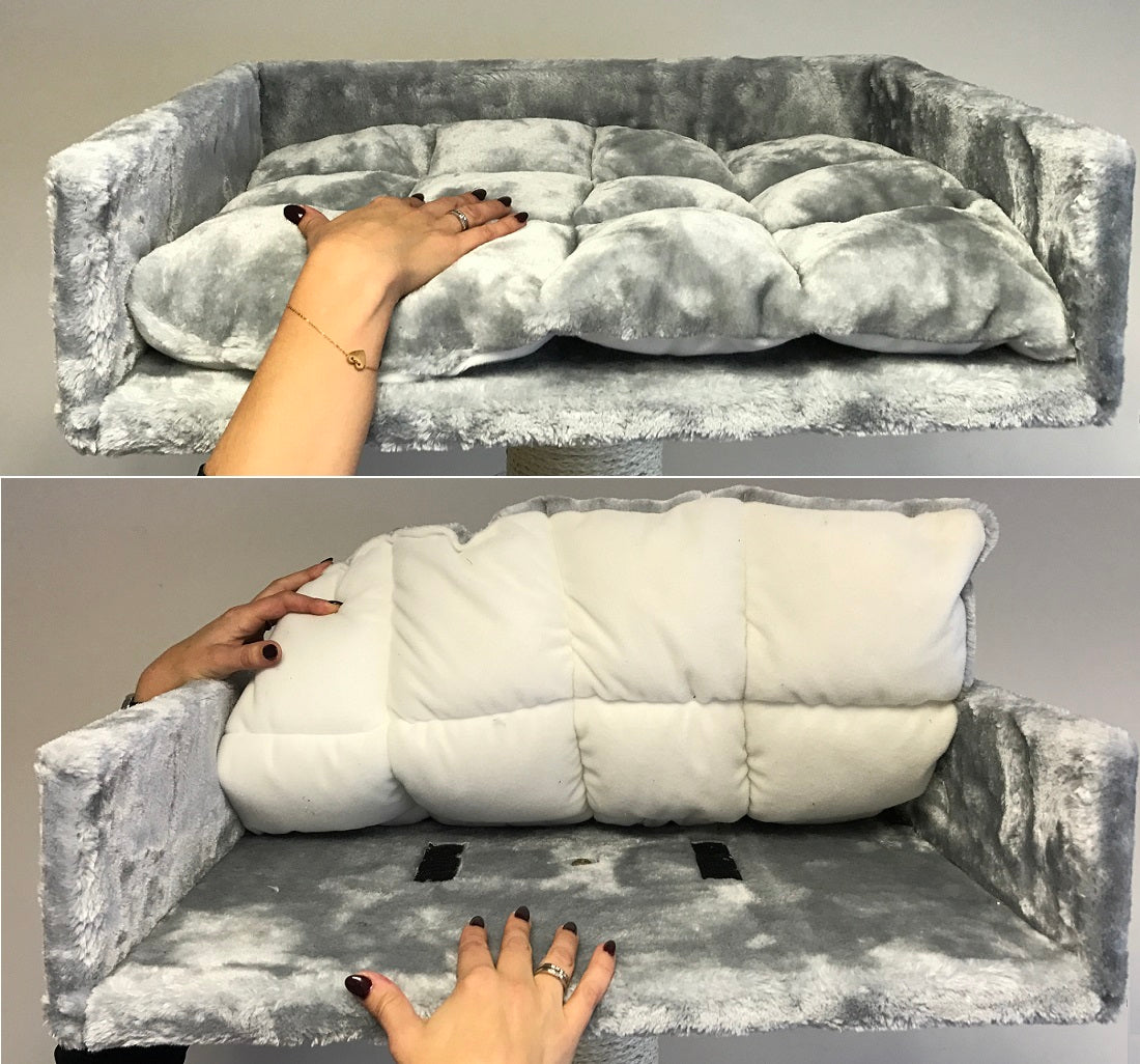 Cat Mansion Light Grey