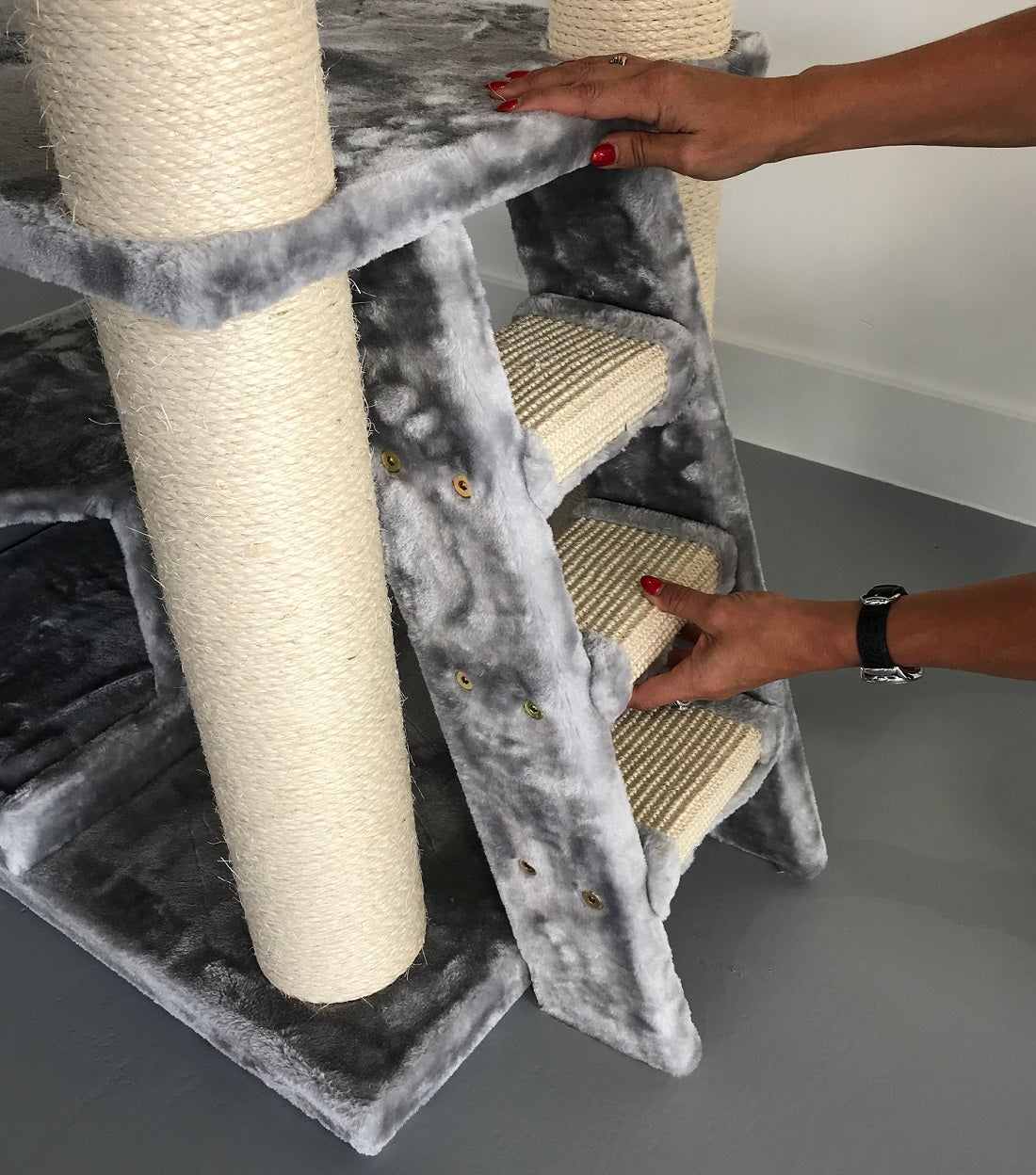 Corner Cat XXL Light Grey