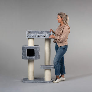 Big Cat Palace Light Grey