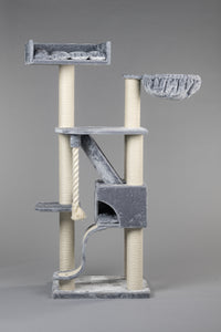 Cat Mansion Light Grey