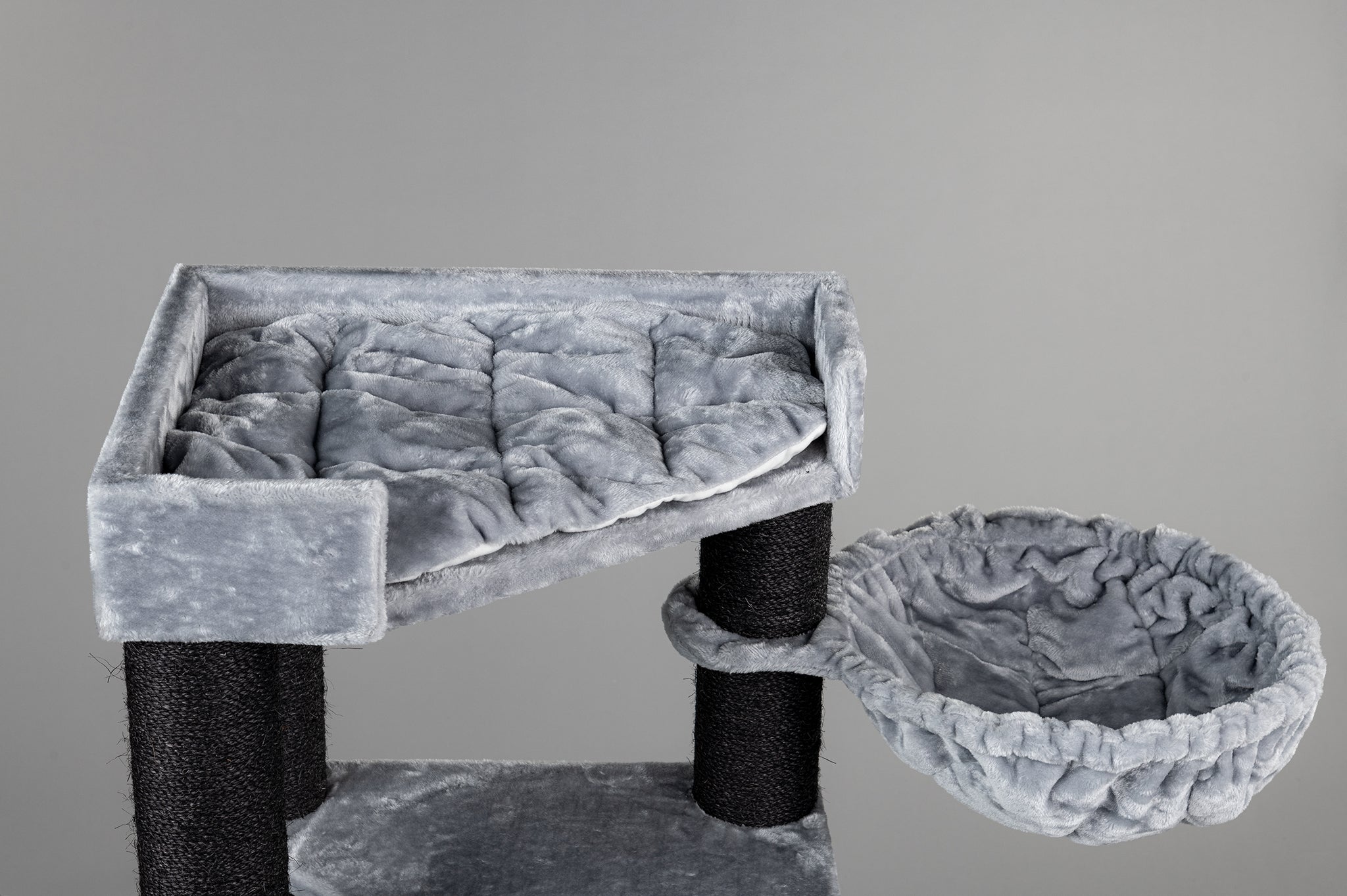 Cat Tree for large cats Corner Cat XXL (Blackline Light Grey