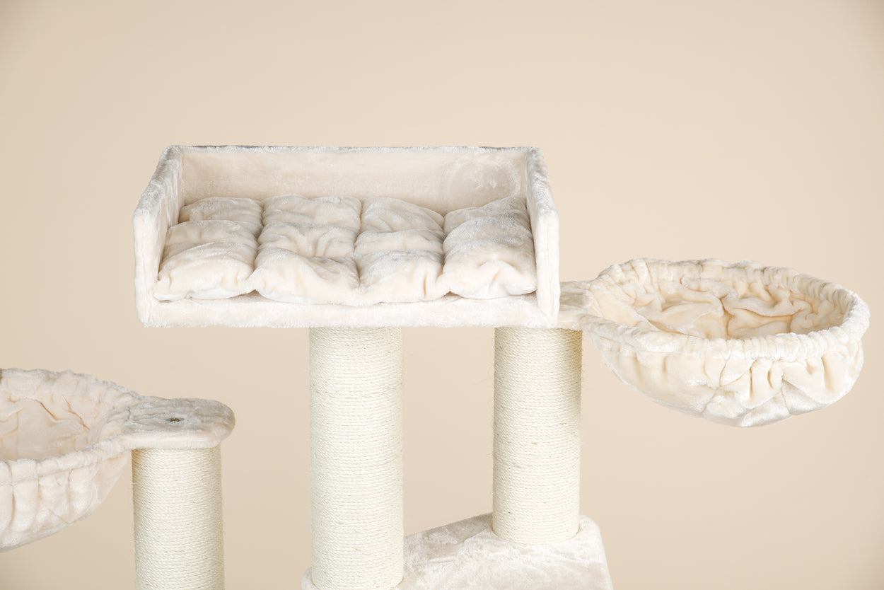 Cat Tree for Large Cats Cat Empire Beige CatTreeKing USA